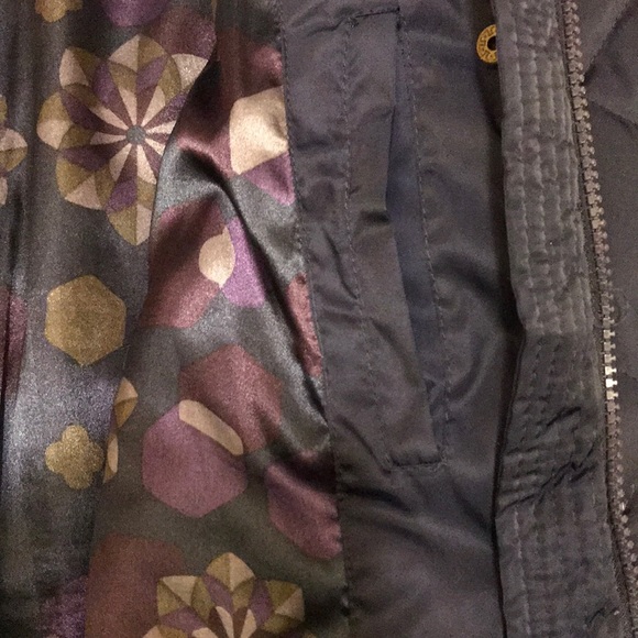 Blue puffer quilted coat from Nordstroms - Picture 6 of 8